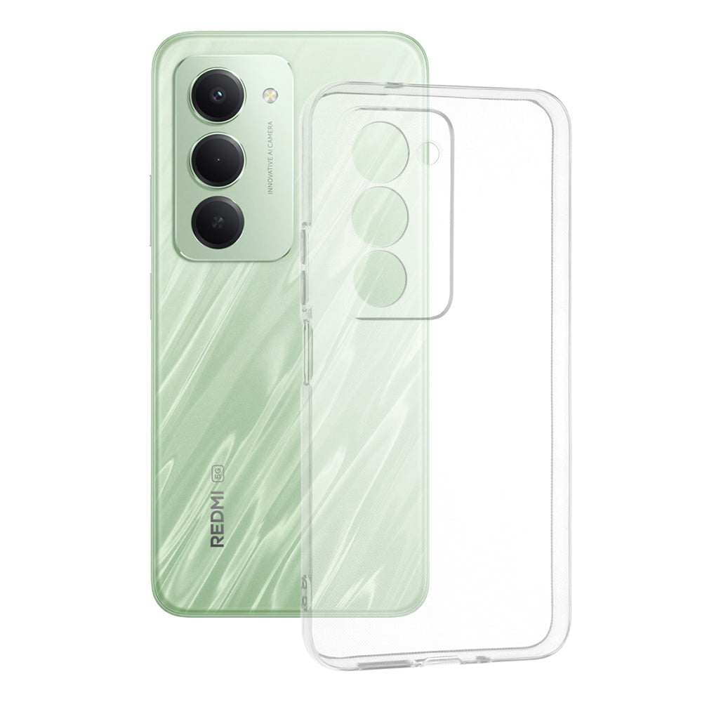 Techsuit - Clear Silicone - Xiaomi Redmi 15 4G / Redmi 15 5G - Transparent