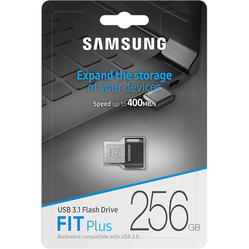 - Memory Stick FIT Plus (MUF-256AB/APC) - USB 3.1, 256GB, 400MB/s, Plug-in, PC, Notebook, 5-proof Protection - Black