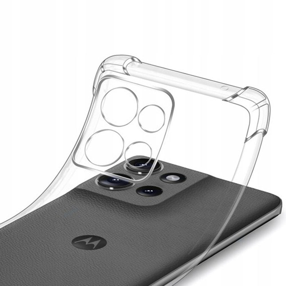 Techsuit - Shockproof Clear Silicone - Motorola Moto G86 Power - Clear
