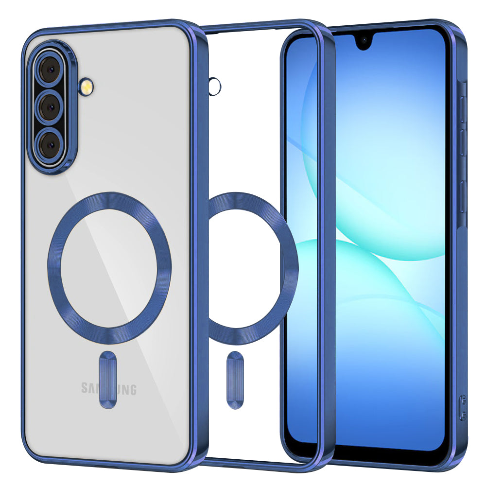 Techsuit - Luxury Crystal MagSafe - Samsung Galaxy A17 5G / A17 4G - Deep Blue