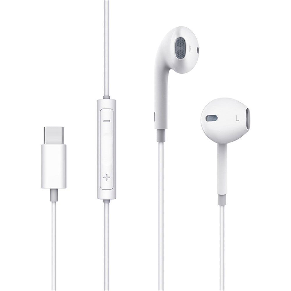 Mcdodo - Wired Earphones Element Series (HP-6071) - In-Ear, Type-C, 1.2m - White