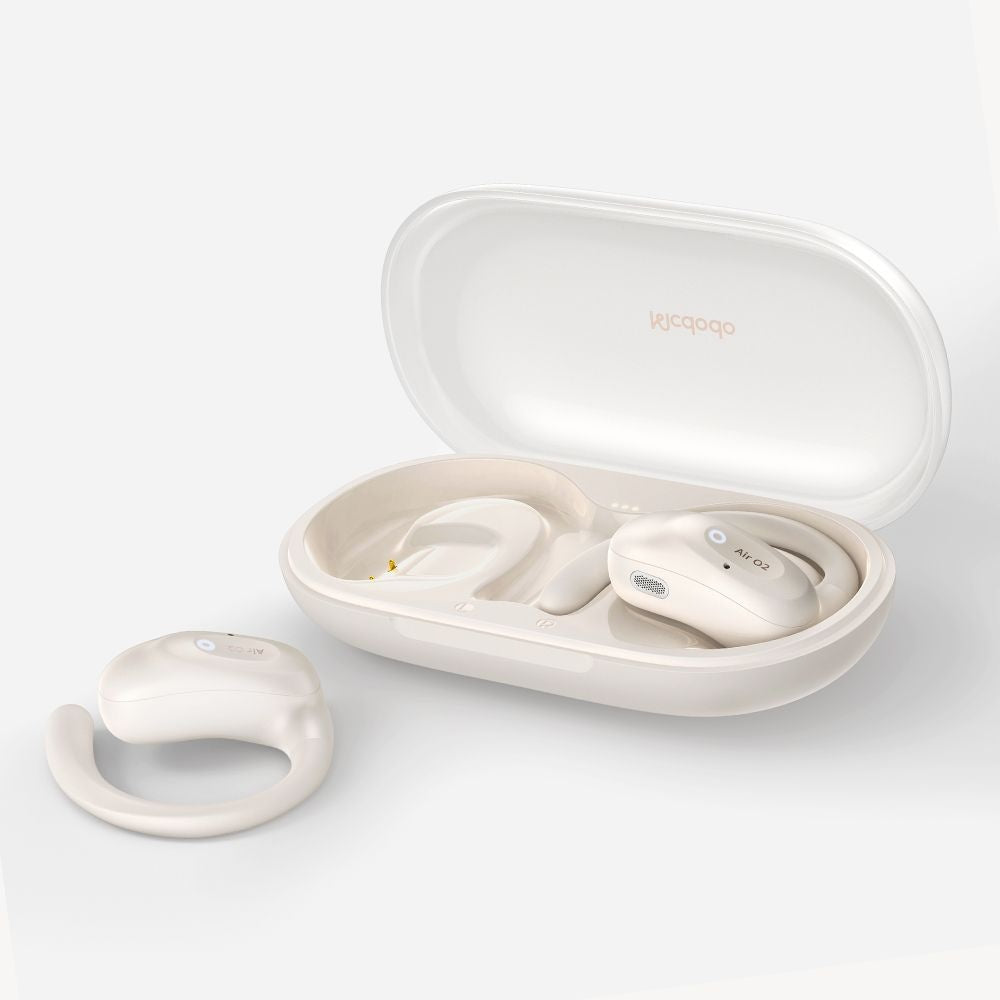 Mcdodo - OWS Wireless Earbuds Air O2 Series (HP-8051) - Open-Ear, Bluetooth V5.4, Ergonomic Design - Beige