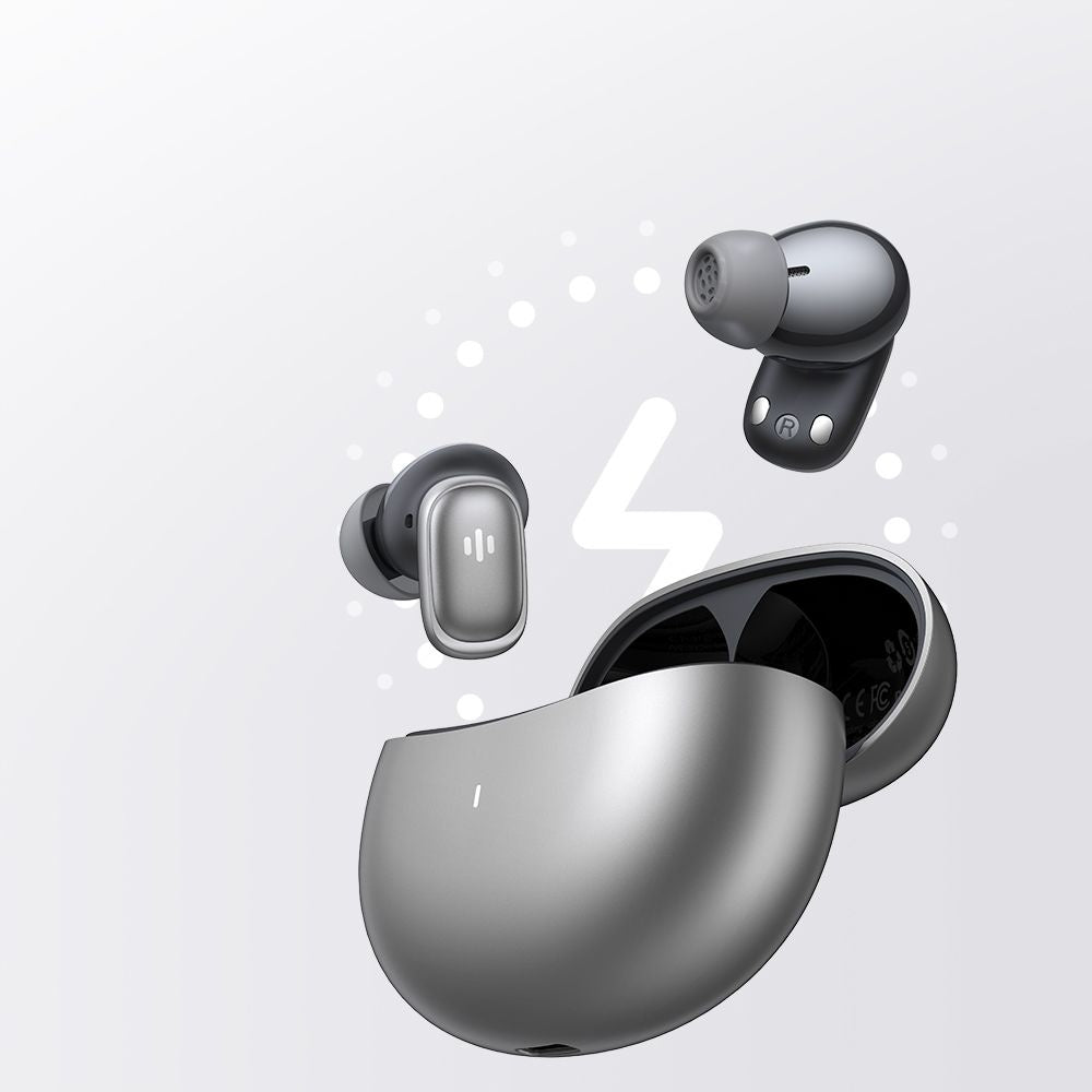 Mcdodo - Wireless Earbuds Speak A01 Series (HP-8221) - Bluetooth V5.4, ANC + ENC Technology - Silver