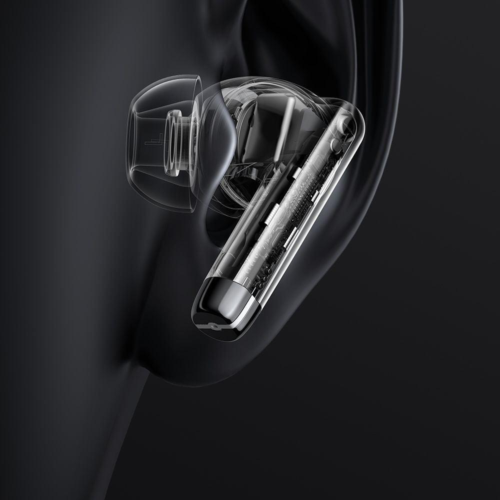 Mcdodo - Wireless Earbuds B04 Series (HP-3290) - Bluetooth V5.3, IPX4, True Wireless, Digital Display, with Lanyard - Black