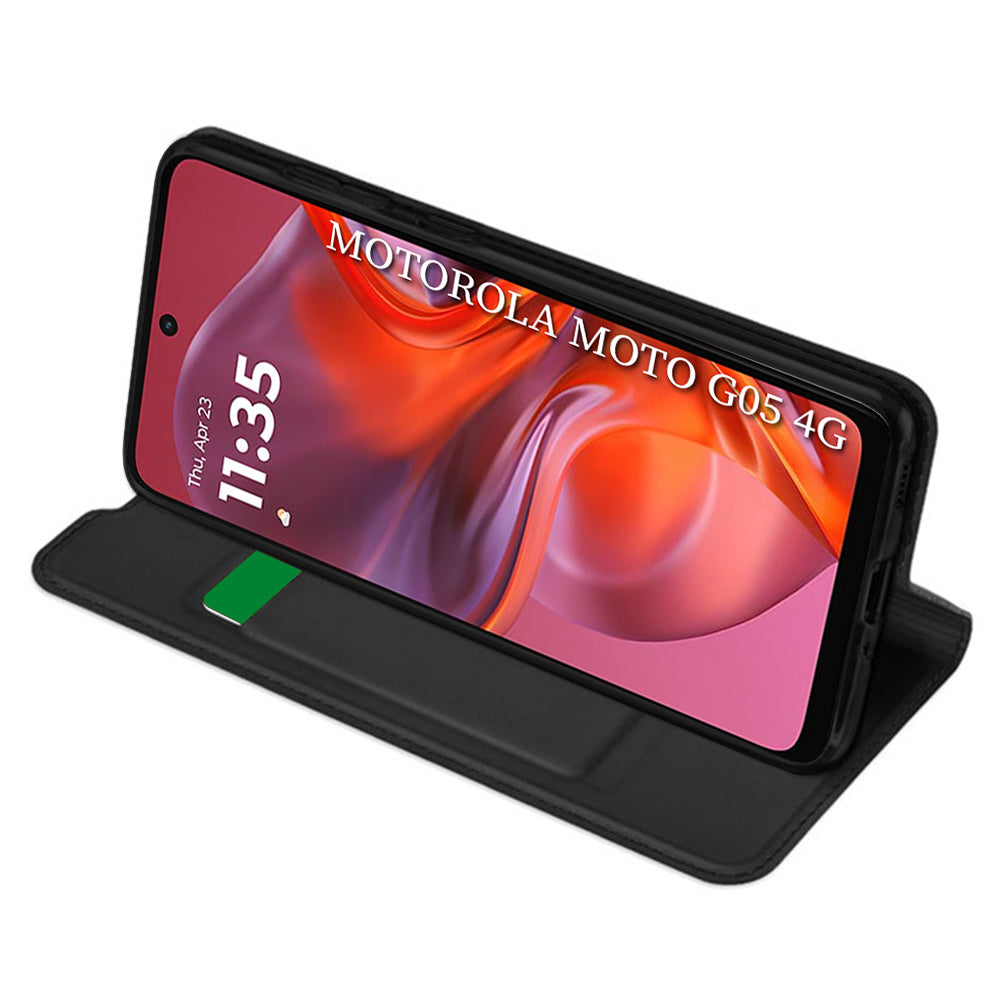 Techsuit - Magskin Book - Motorola Moto G05 / E15 - Black