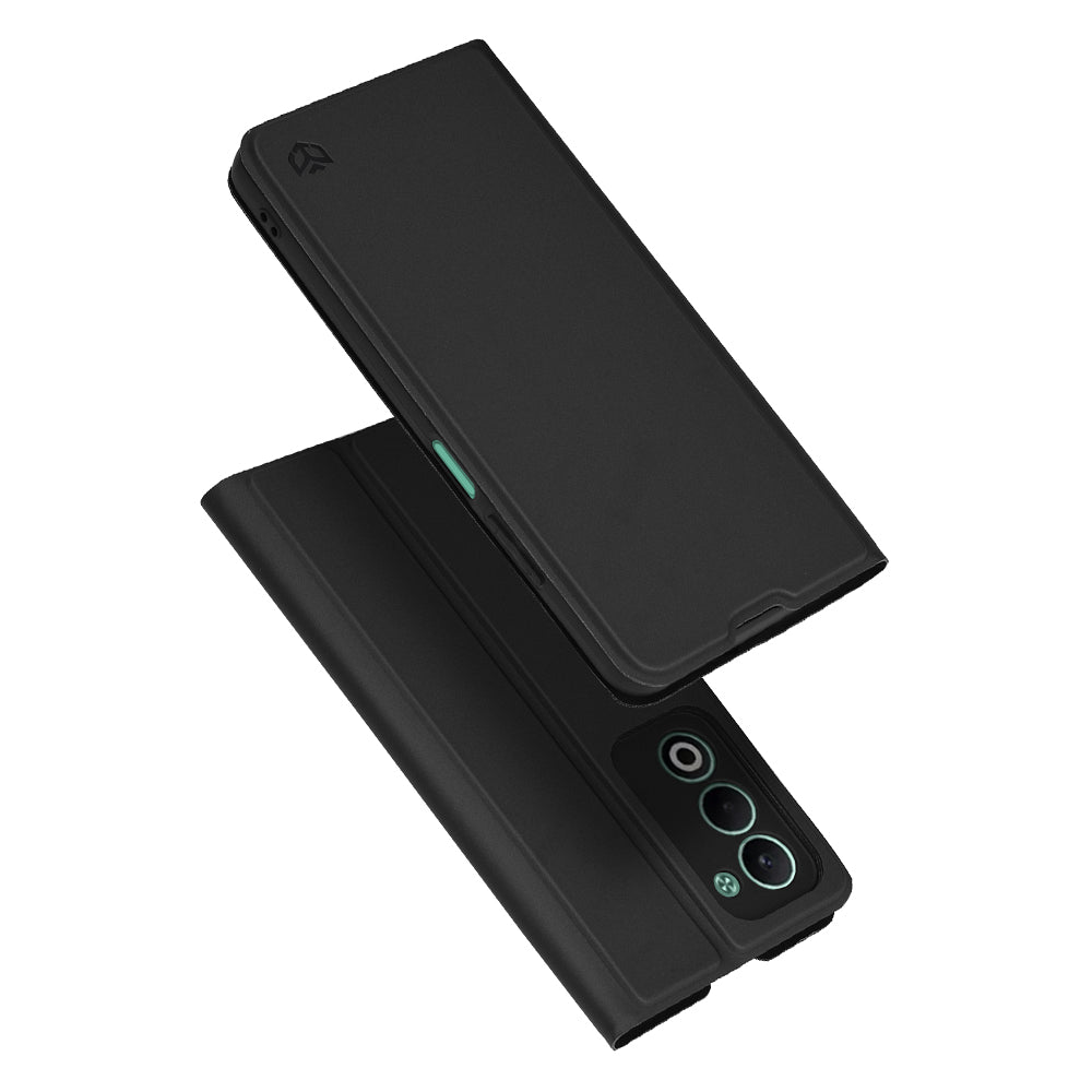 Techsuit - Magskin Book - Oppo A5 4G / A5 5G - Black