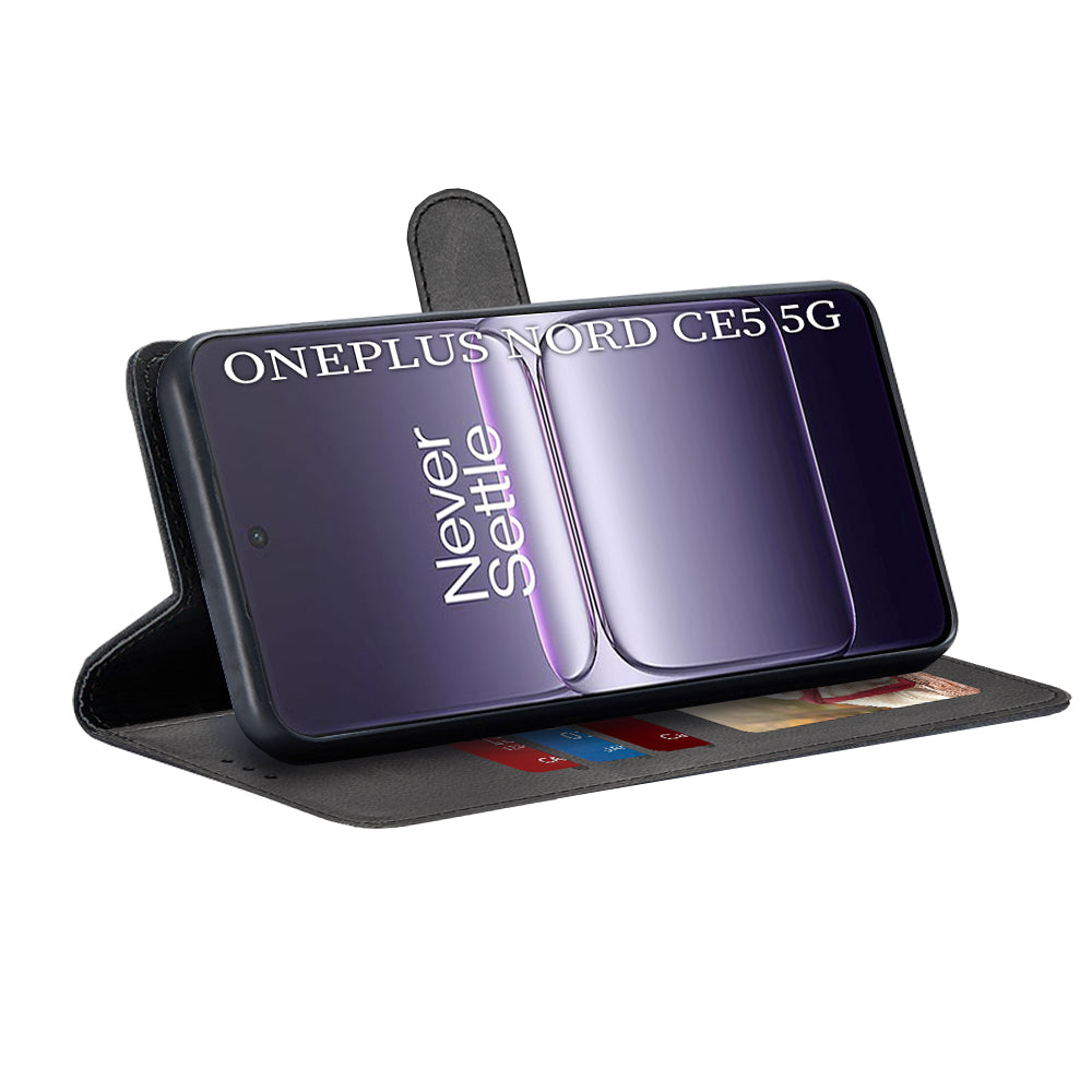 Techsuit - Diary Book - OnePlus Nord CE5 - Black