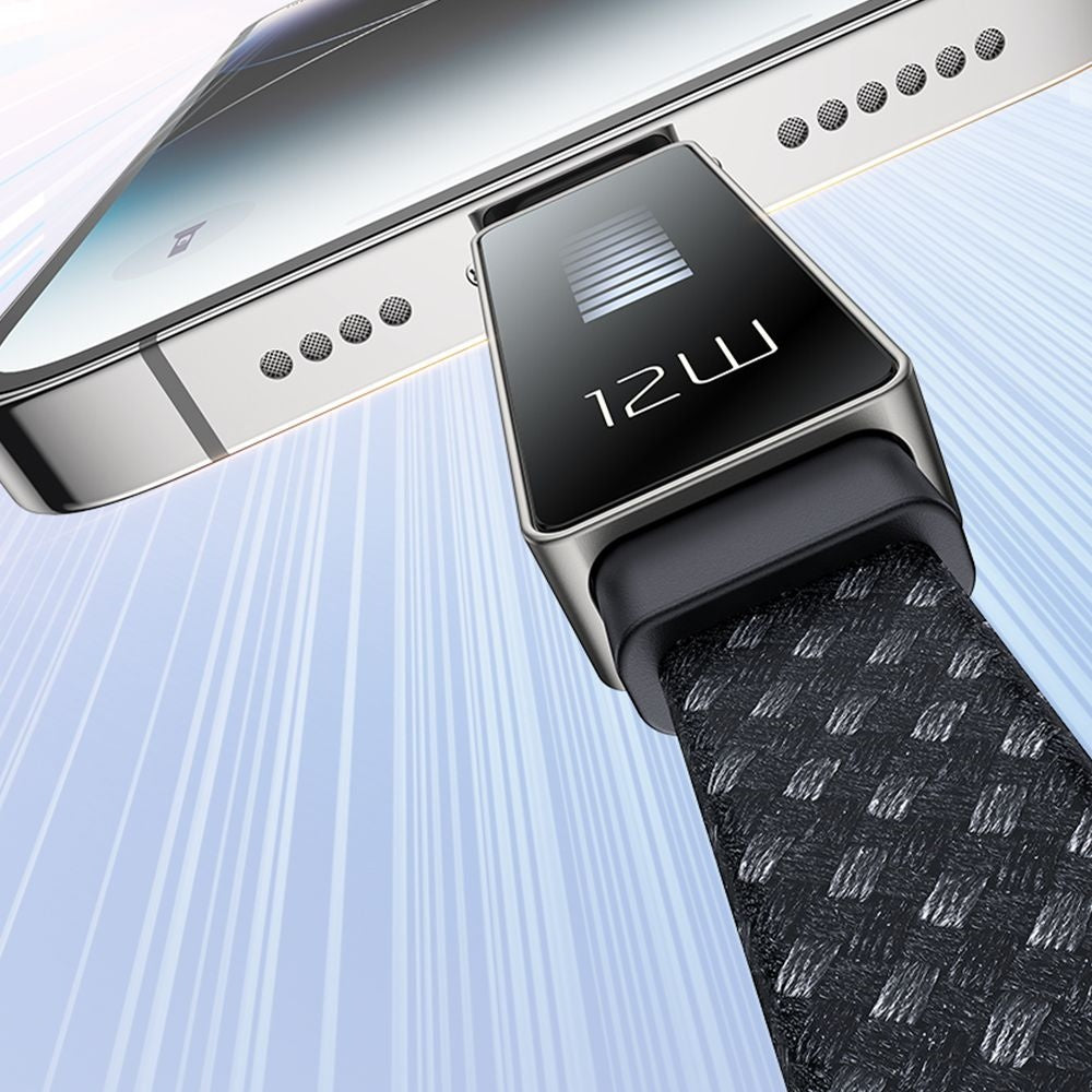 Mcdodo - Data Cable Rythm Series (CA-4970) - USB-A to Lightning, 3A, LED Display, 1.2m - Black