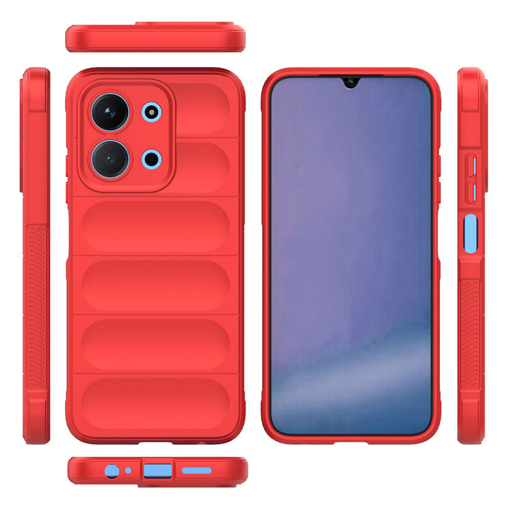 Techsuit - Magic Shield - Xiaomi Redmi 15C 4G / Redmi 15C 5G - Red