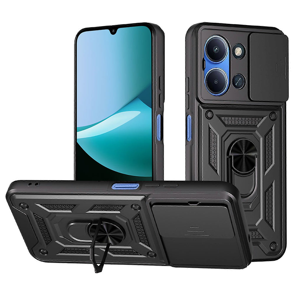 Techsuit - CamShield Series - Xiaomi Redmi 15C 4G / Redmi 15C 5G - Black