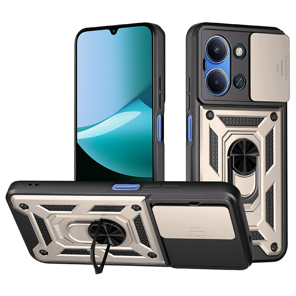 Techsuit - CamShield Series - Xiaomi Redmi 15C 4G / Redmi 15C 5G - Gold