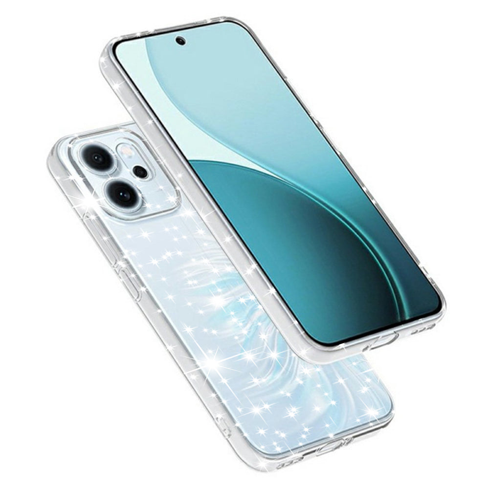 Techsuit - SparkleSkin Series - Oppo Reno14 F / Reno14 FS 5G - Clear