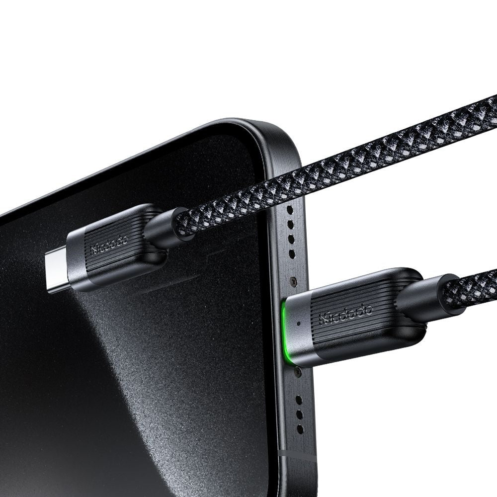 Mcdodo - Data Cable Self-Winding Series (CA-2000) - USB-C to USB-C, 60W, Fast Charging, 1.2m - Black