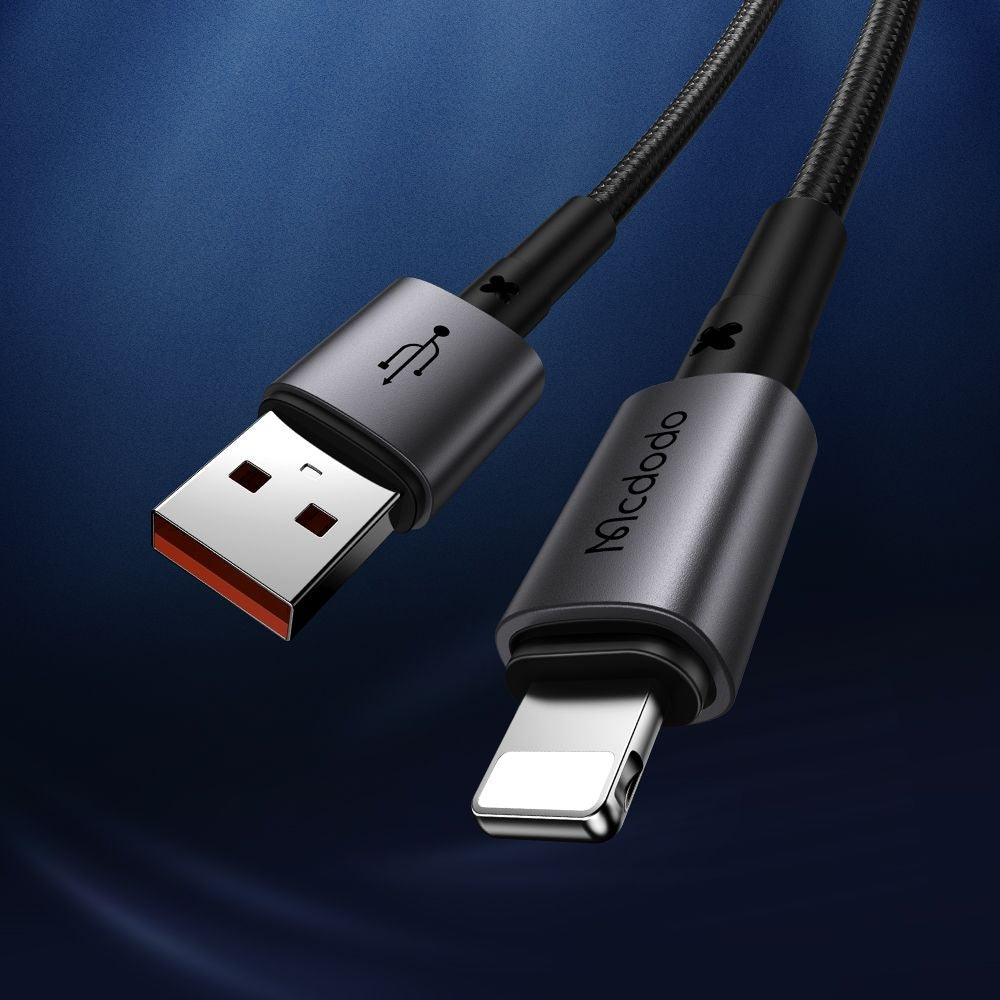Mcdodo - Data Cable (CA-3580) - Lightning to USB-A, 3A, 1.2m - Black