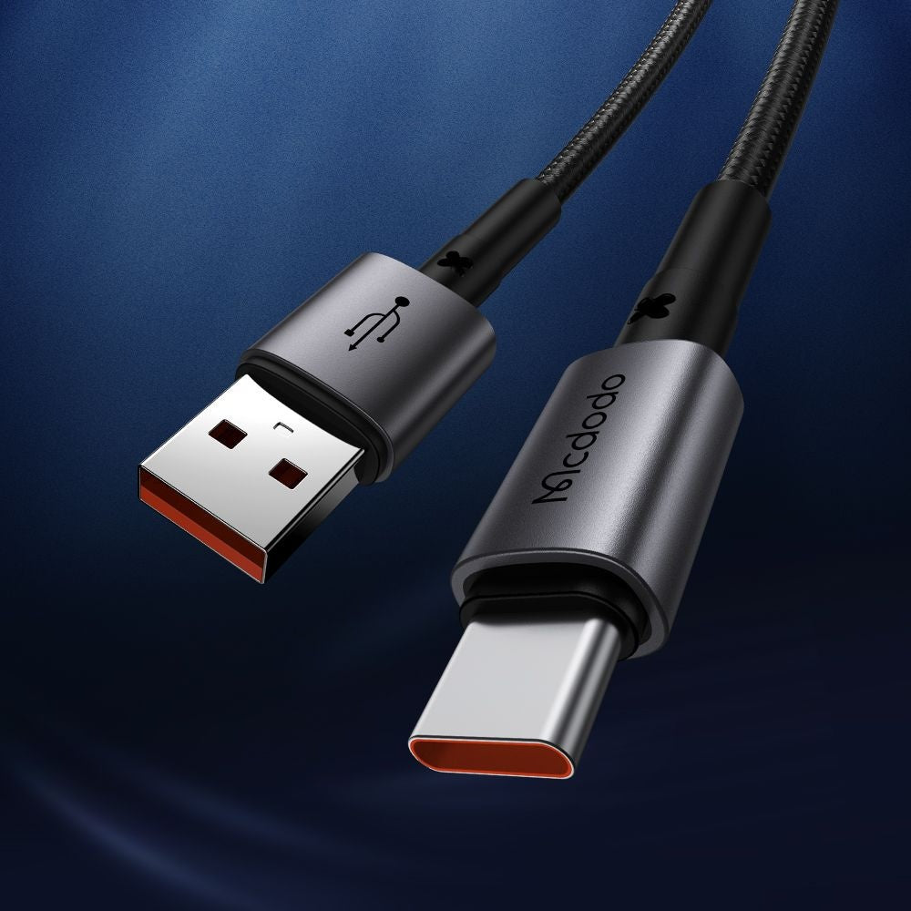 Mcdodo - Data Cable (CA-3590) - Type-C to USB-A, PD Fast Charge, 3A, 100W, 1.2m - Black