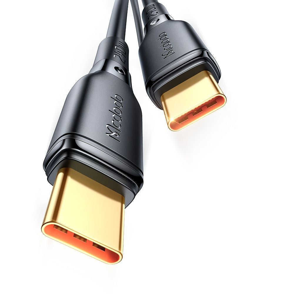 Mcdodo - Data Cable (CA-3310) - Type-C to Type-C, Fast Charge, 240W, 5A, 1.2m - Black
