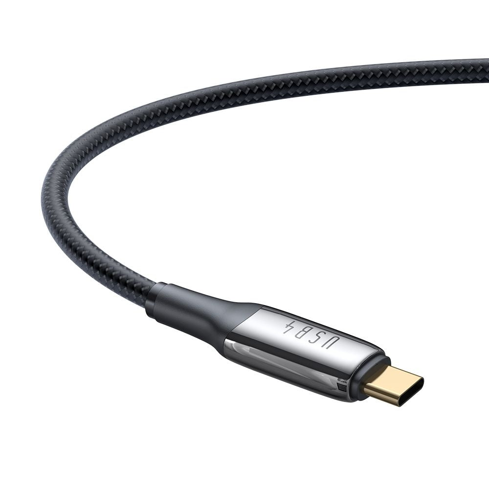 Mcdodo - Data Cable (CA-2990) - Type-C to Type-C, 240W, Thunderbolt 3, 40Gb/s, 8K Ultra HD,  1.2m - Black