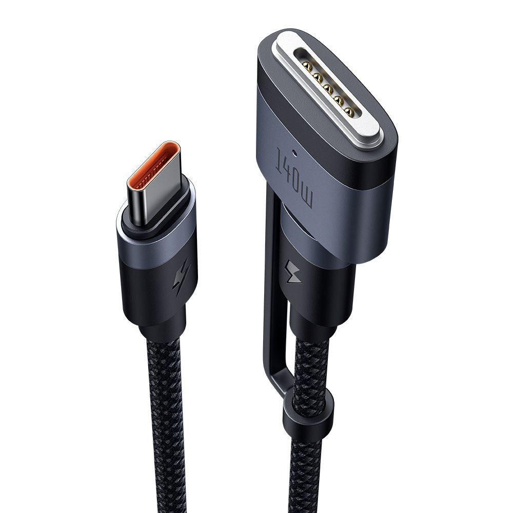 Mcdodo - 2in1 Data Cable (CA-0140) - USB-C to USB-C + MagSafe 3, 240W, LED Indicator, 2m - Black