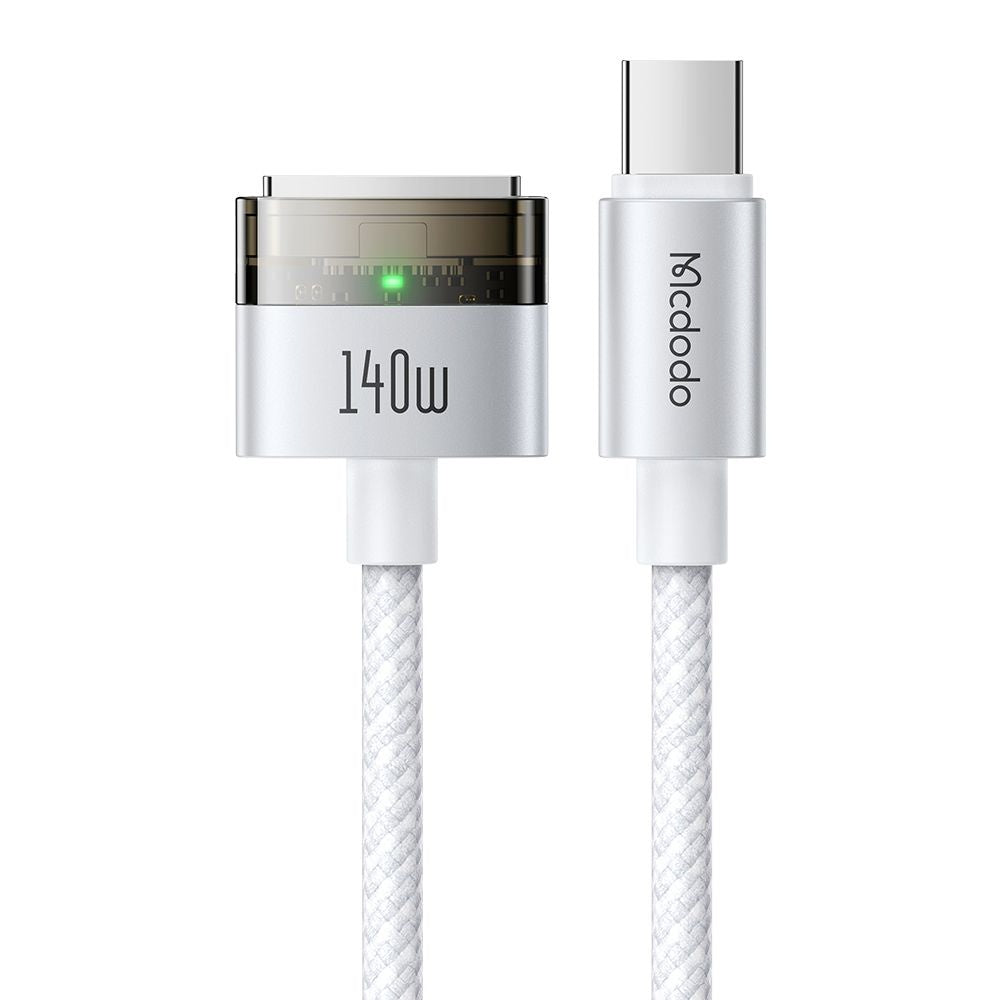 Mcdodo - Magnetic Cable (CA-2071) - USB-C to MagSafe 3, 140W, LED Indicator, 2m - White