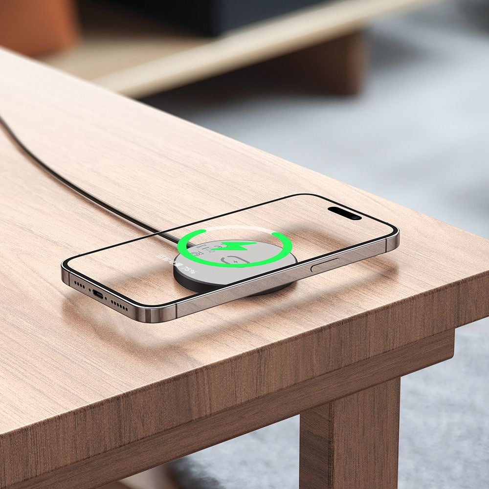 Mcdodo - Wireless Charger Moon Series (CH-4360) - Magnetic, 15W, Ultra-thin Design - Black
