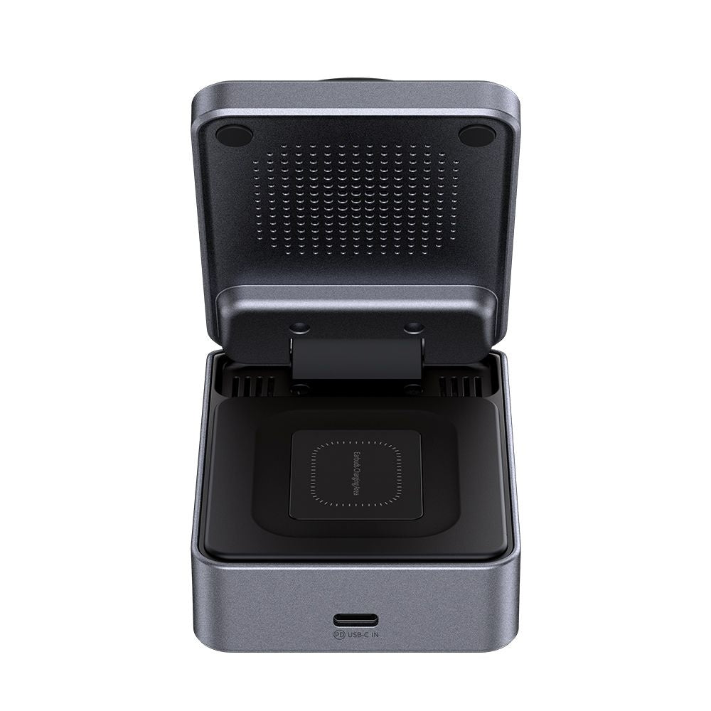 Mcdodo - Wireless Charging Station (CH-5192) - with Wall Charger + Type-C Cable, Qi2, 22.5W, MagQ - Grey