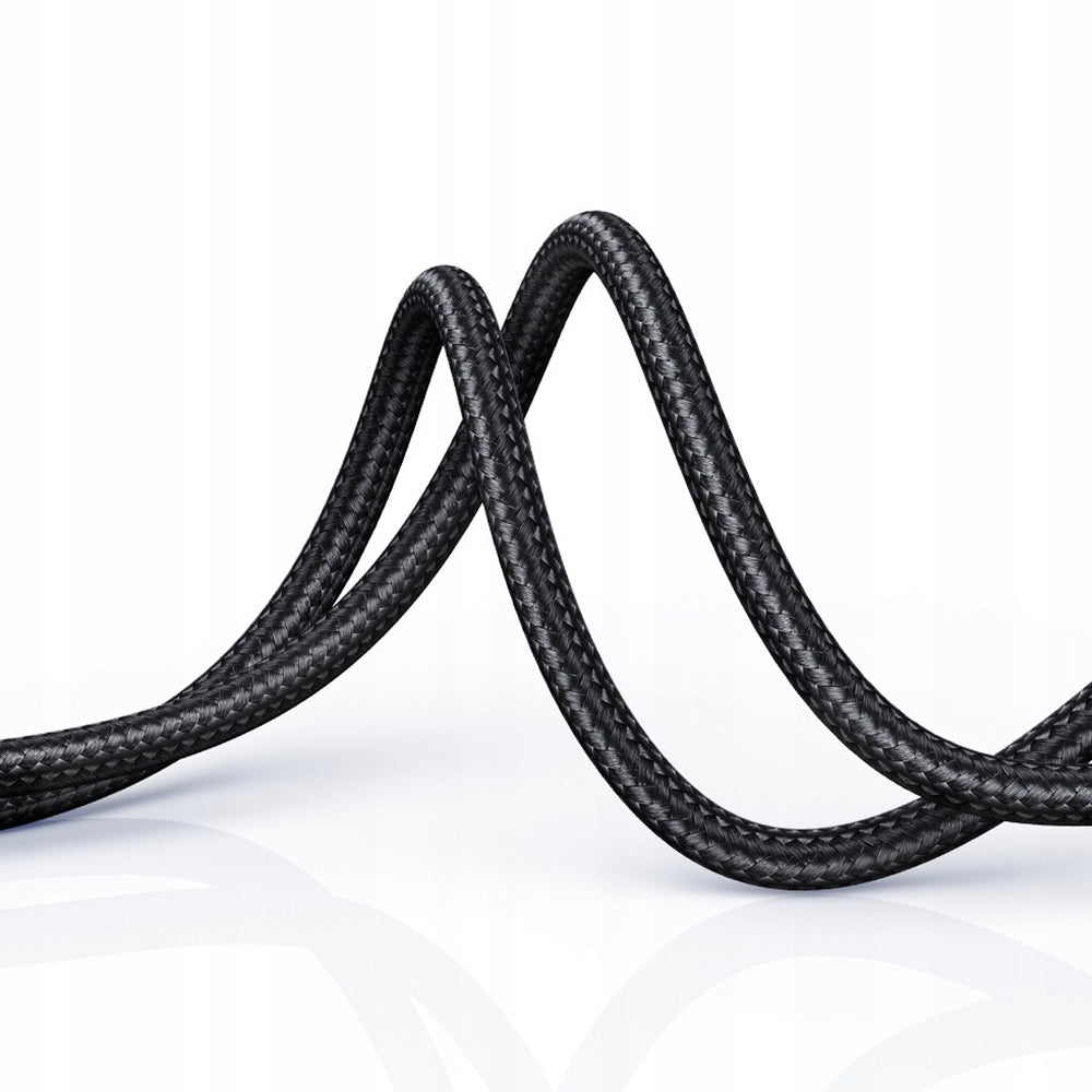 Mcdodo - Data Cable (CA-4410) - USB-C to USB-C, Nylon Braided, Aluminum Alloy, PD60W, 1m - Black