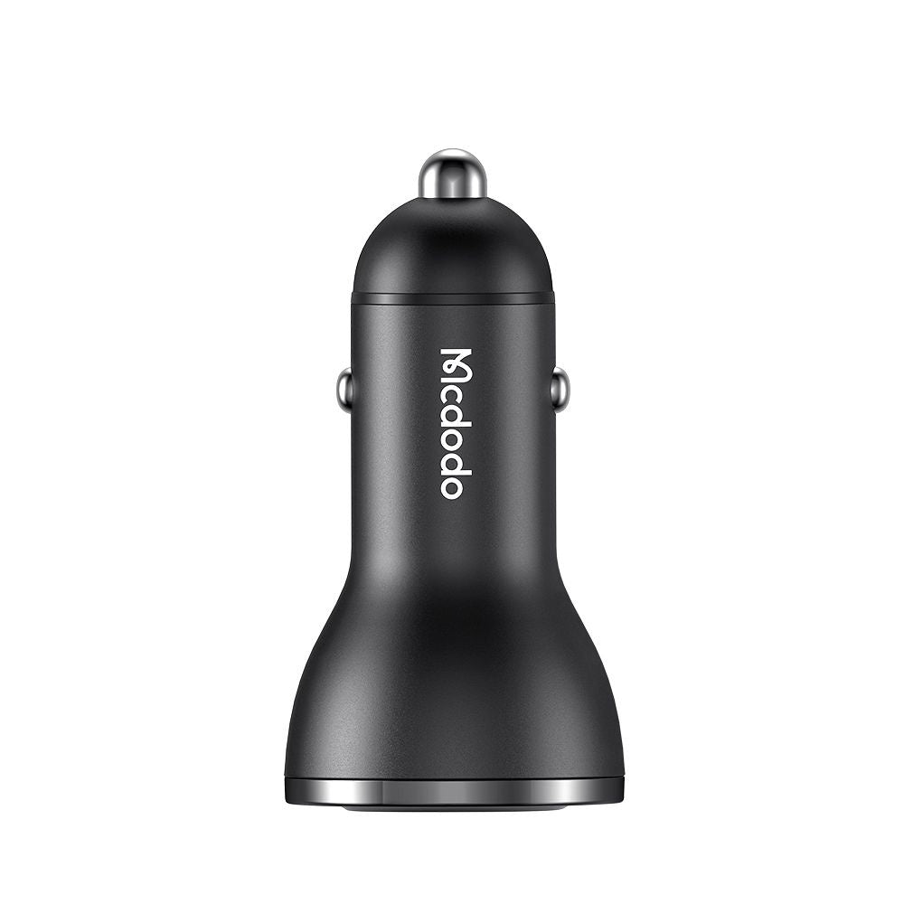Mcdodo - Car Charger (CC-5670) - Dual Port, 95W, Fast Charge, Smart LED Digital Display - Black