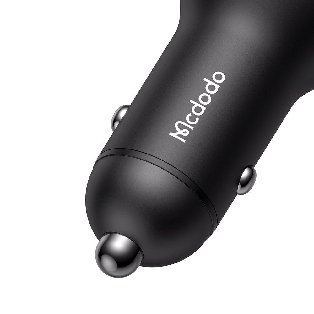 Mcdodo - Car Charger (CC-5670) - Dual Port, 95W, Fast Charge, Smart LED Digital Display - Black