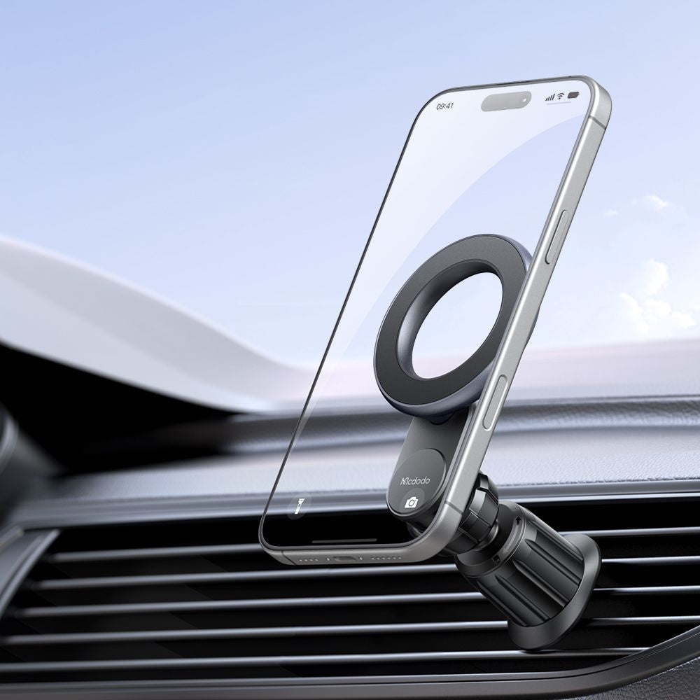 Mcdodo - Magnetic Car Holder (CM-6260) - for Air Vent, 360° Adjustable Rotation, Strong Magnet - Black