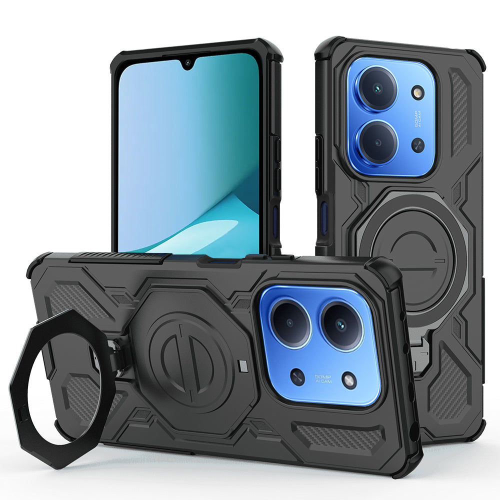 Techsuit - Carbon Shield PRO - Xiaomi Redmi 15C 4G / Redmi 15C 5G / Poco C85 4G - Black