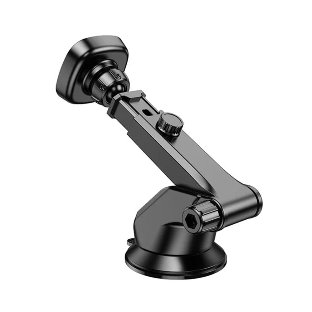 Borofone - Car Holder Ice (BH97) - Magnetic, with Suction Cup, for Dashboard/Windshield, 360° Adjust - Black Gray