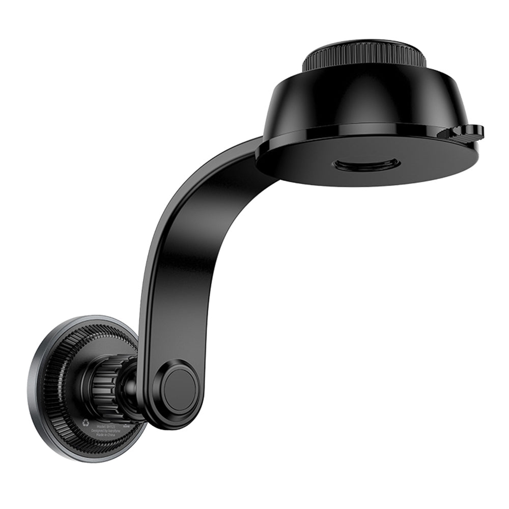 Borofone - Car Holder Profit (BH123) - Magnetic, for Dashboard, 360° Adjust, 4.5–7 inch Phones - Black / Gray