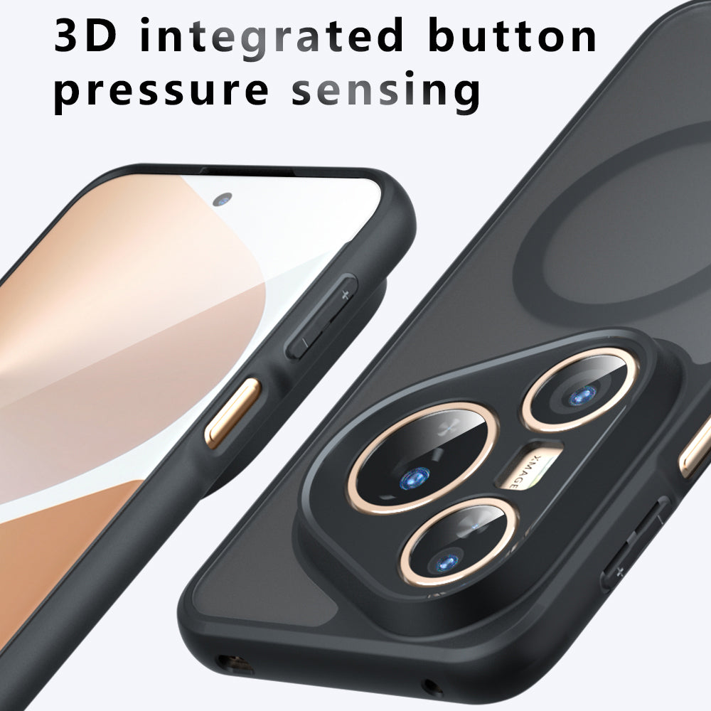 Techsuit - PureFrost MagSafe - Huawei Pura 80 Pro / Pura 80 Ultra - Frosted Black