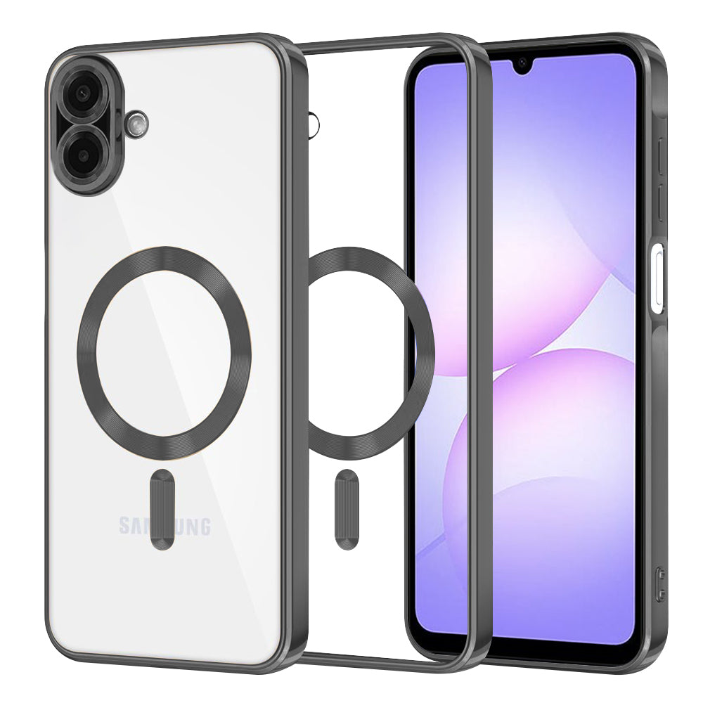 Techsuit - Luxury Crystal MagSafe - Samsung Galaxy A07 4G - Black