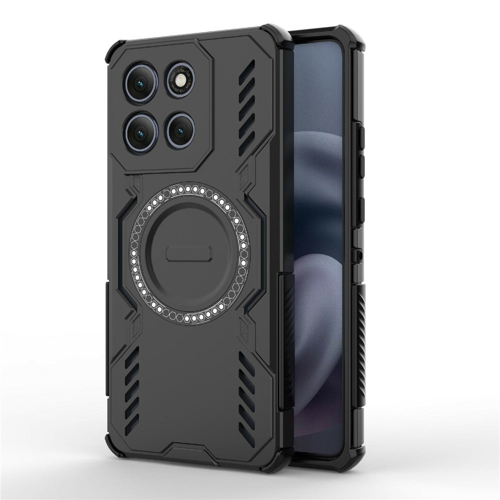 Techsuit - ArmorMag Case - Motorola Moto G86 Power - Black