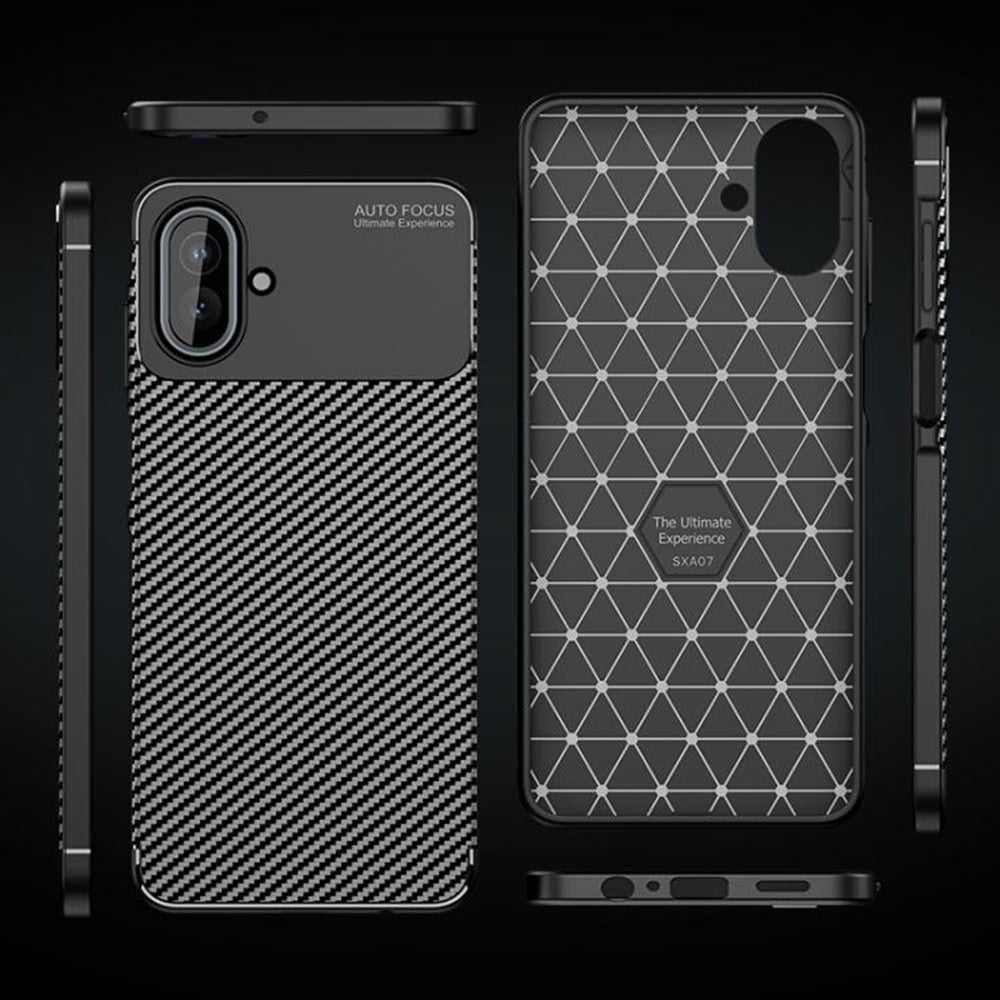 Techsuit - CarbonFiber - Galaxy A07 4G - Black