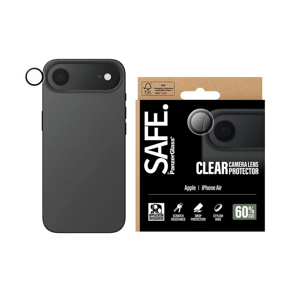 PanzerGlassÂ® - SAFE. Camera Lens Protector - iPhone 17 Air - Clear