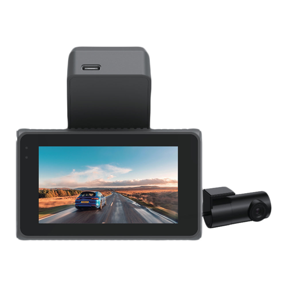 Imou - Dash Camera S800 PRO (LC-DAE-LC5500GWV-S800) - 4K, Wi-Fi, 3" Screen, Built-in Mic, Micro SD Card Slot, IP52 - Black