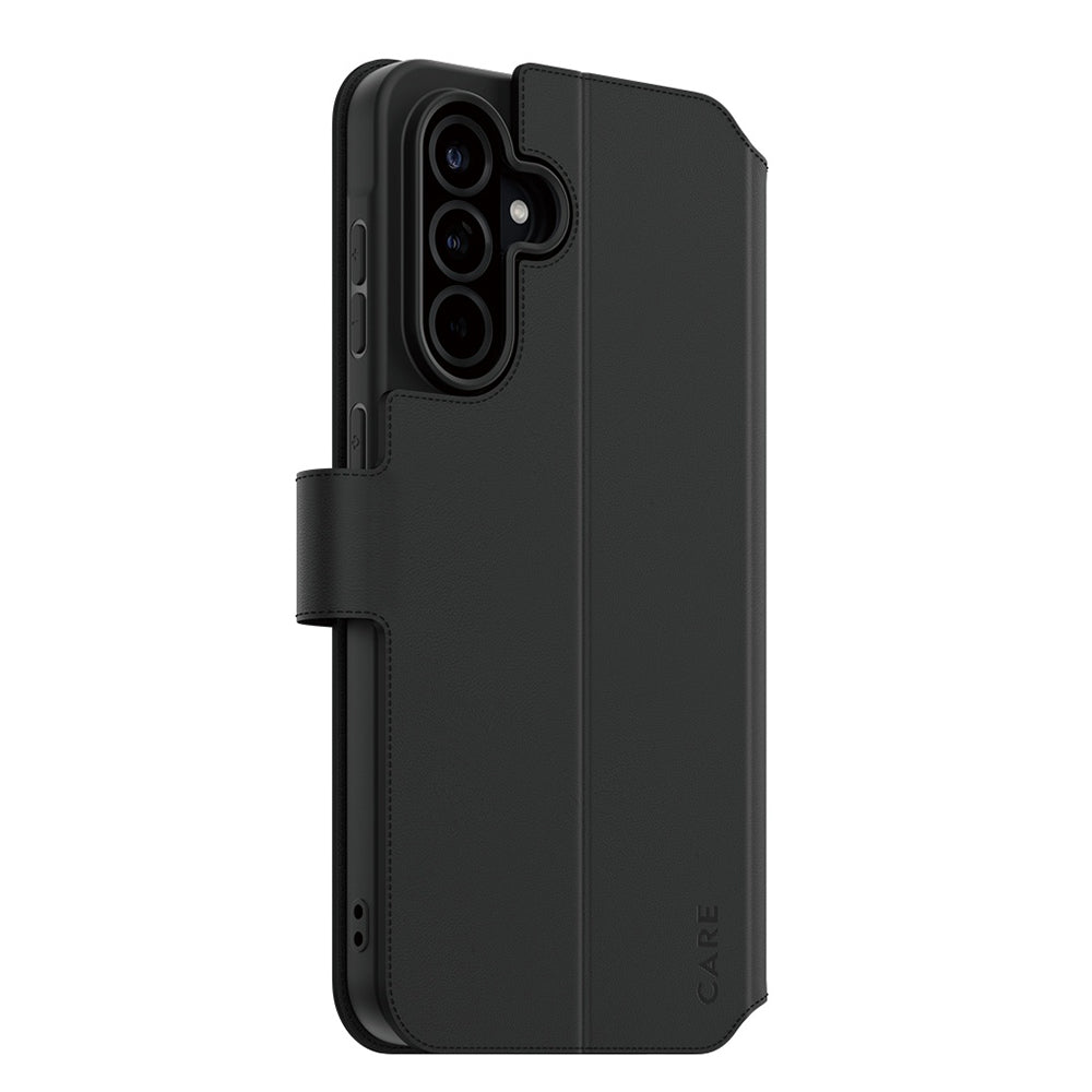 PanzerGlassÂ® - CARE Feature Kickstand Wallet Case - Samsung Galaxy A56 5G - Black