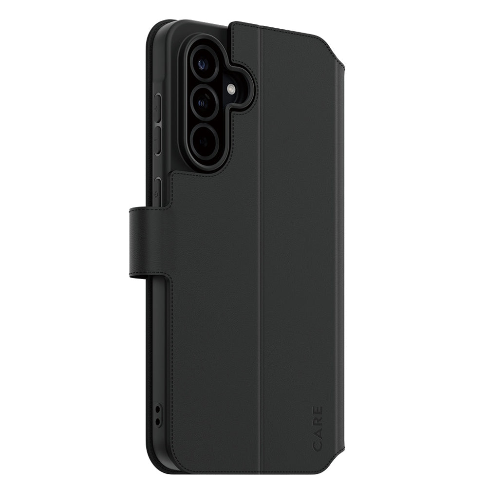 PanzerGlassÂ® - CARE Feature Kickstand Wallet Case - Samsung Galaxy A26 5G - Black