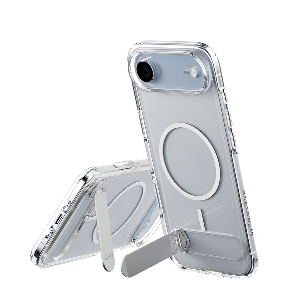 PanzerGlassÂ® - CARE Feature Kickstand MagSafe - iPhone 17 Air - Clear