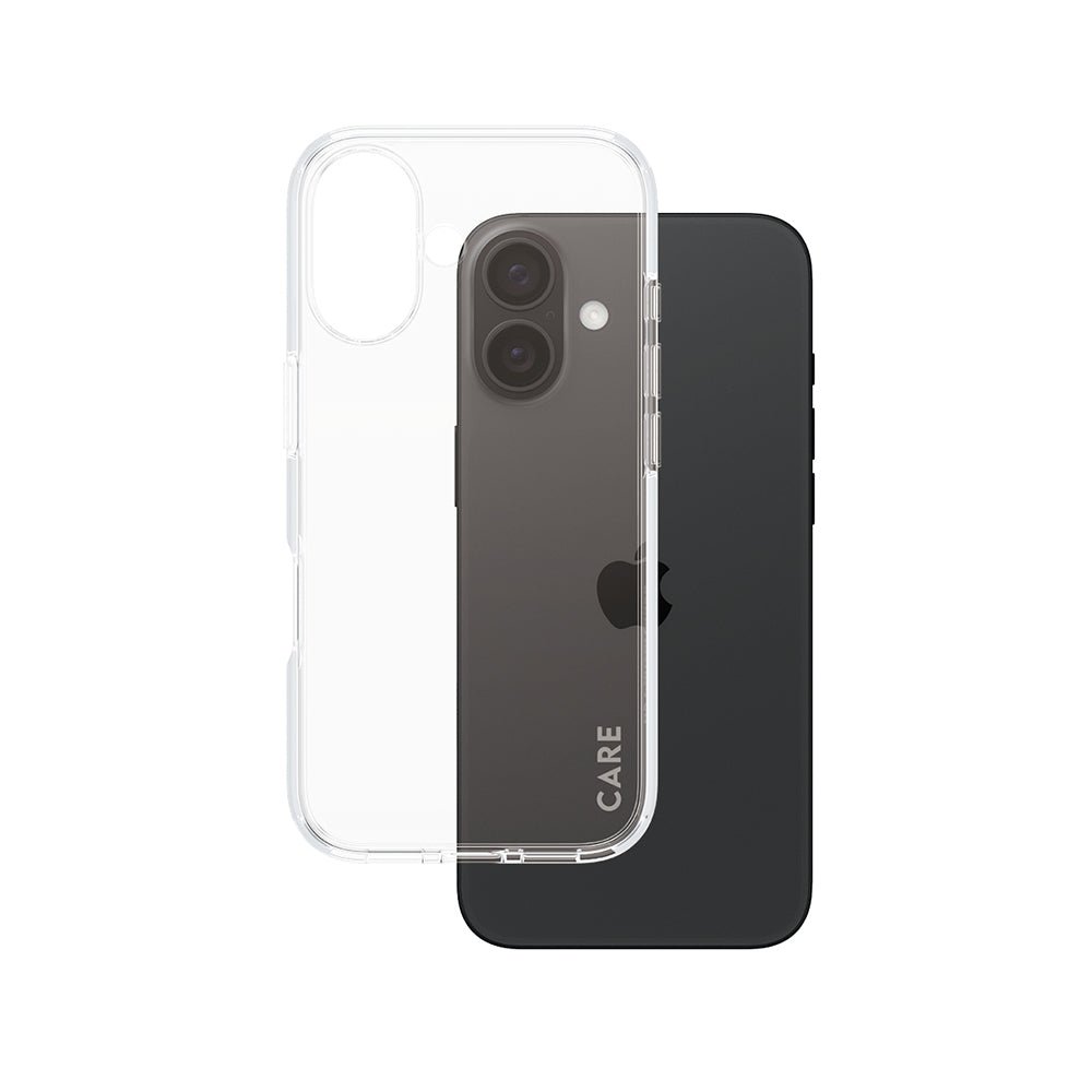 PanzerGlassÂ® - CARE Flagship Urban Combat - iPhone 16 - Clear