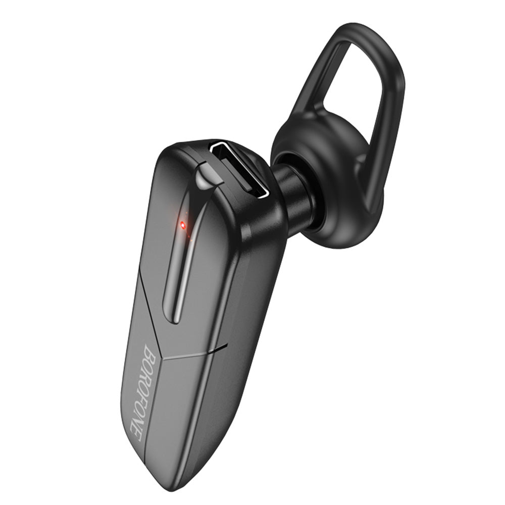 Borofone - Bluetooth Headset Lucky (BC36) - Bluetooth V5.0, 70mAh, Lightweight, Premium Sound - Black