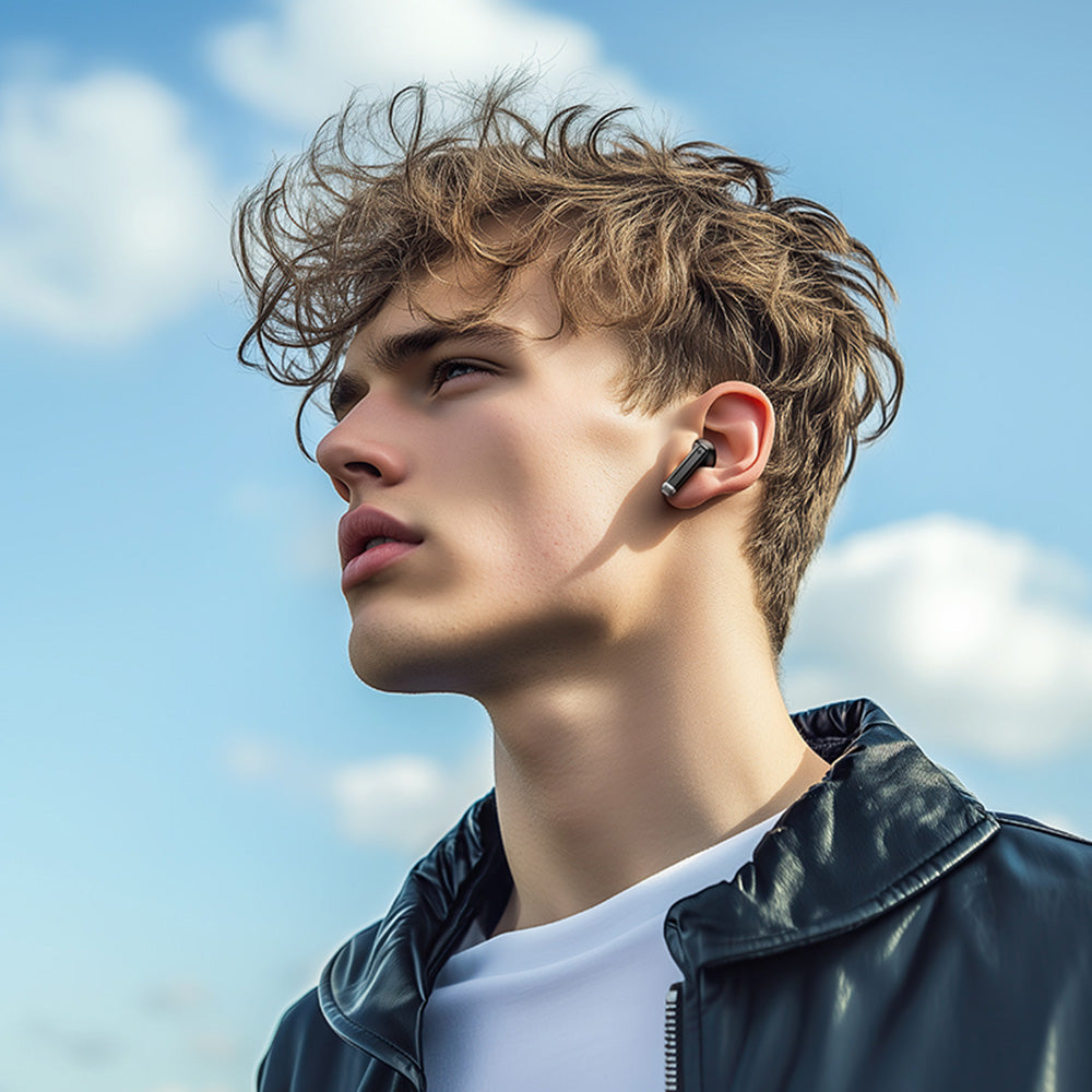 Borofone - Wireless Earbuds Deep Rhyme (BW88) - Bluetooth V5.4, True Wireless, 300mAh - Black