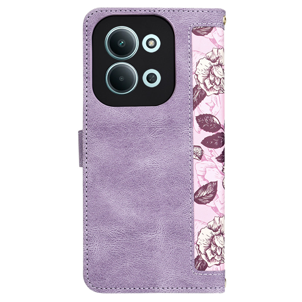 Techsuit - FlipCraft - Xiaomi Redmi 15C 4G / Redmi 15C 5G - Mysterious Purple