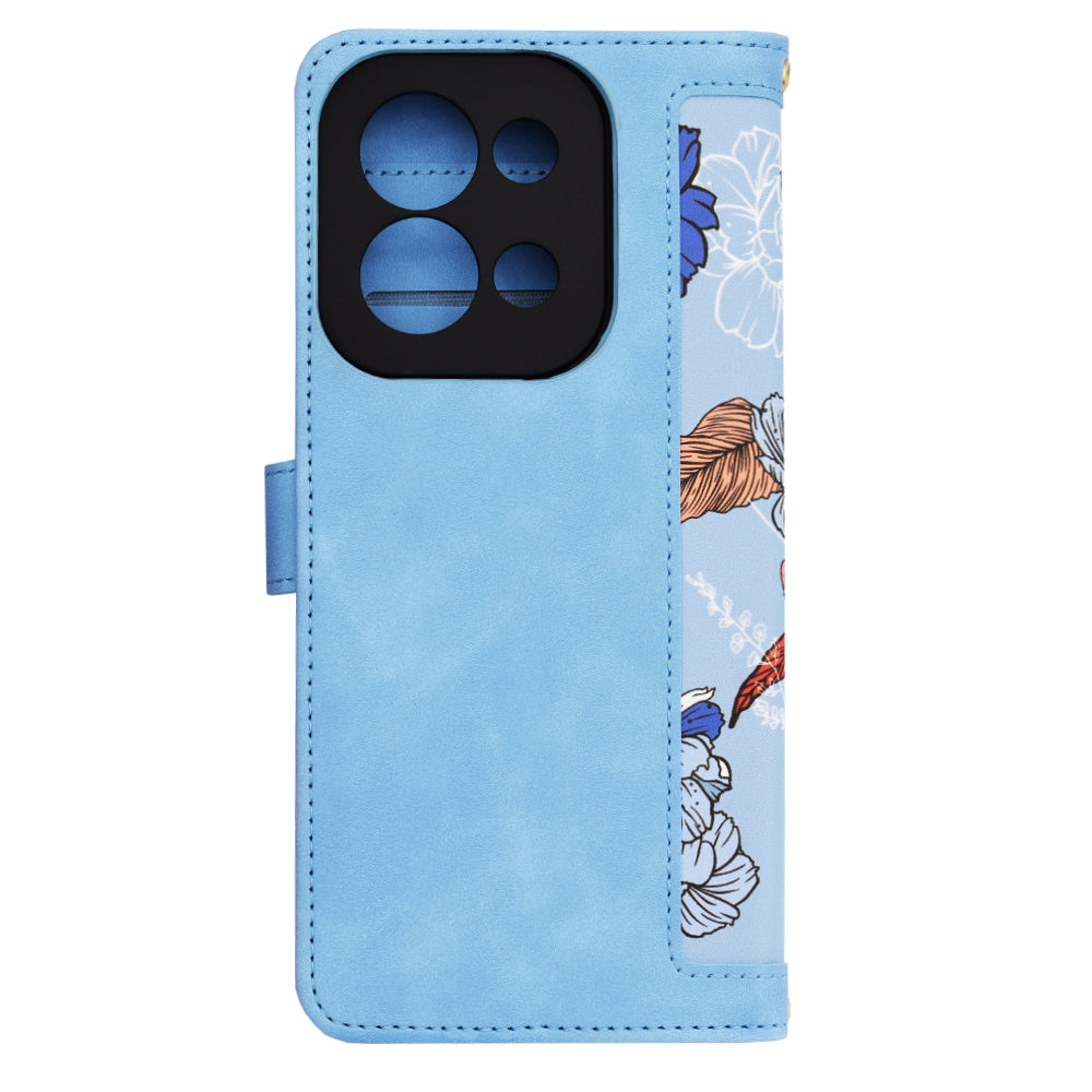 Techsuit - FlipCraft - Xiaomi Redmi 15C 4G / Redmi 15C 5G - Vibrant Blue