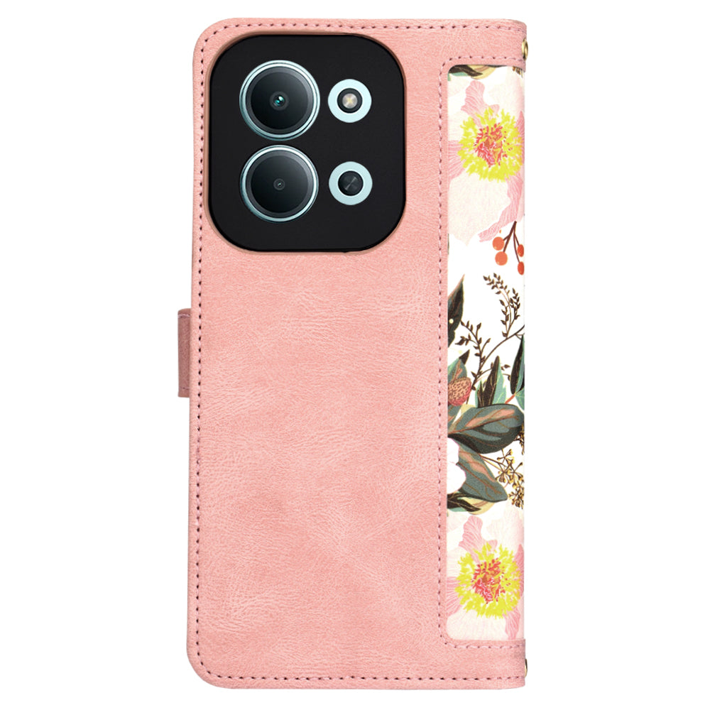 Techsuit - FlipCraft - Xiaomi Redmi 15C 4G / Redmi 15C 5G - Sweetheart Pink
