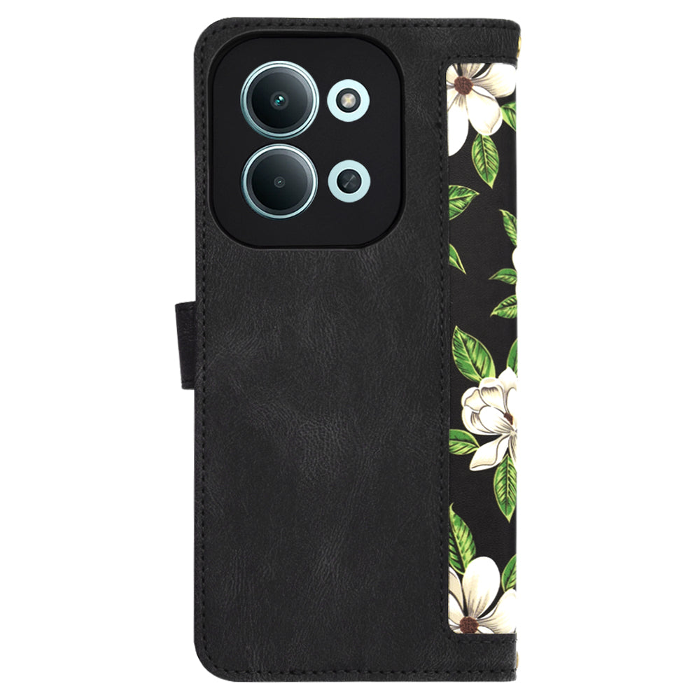 Techsuit - FlipCraft - Xiaomi Redmi 15C 4G / Redmi 15C 5G - Flowers of the Dawn