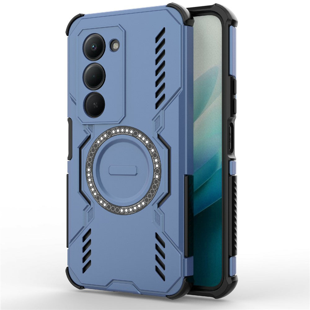 Techsuit - ArmorMag Case - Xiaomi Redmi 15 4G / Redmi 15 5G - Blue