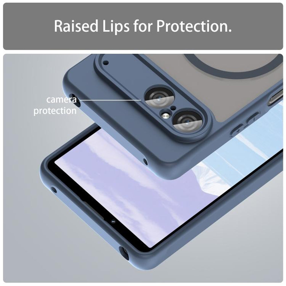 Techsuit - HaloFrost II MagSafe - Sony Xperia 10 VII - Navy Blue